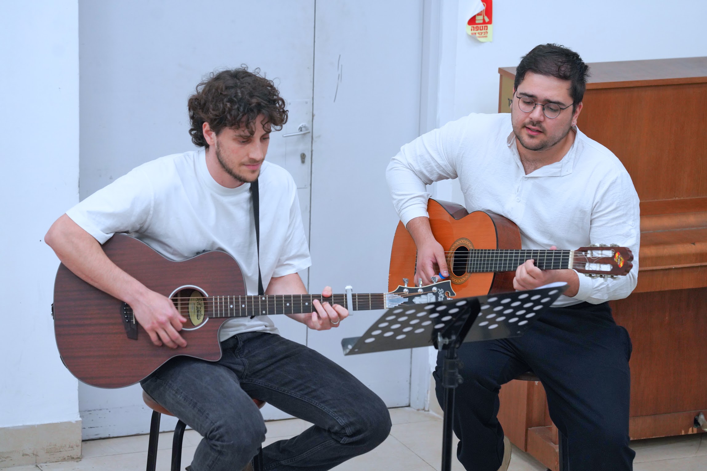 BSc ceremony 2023-24, students playing music