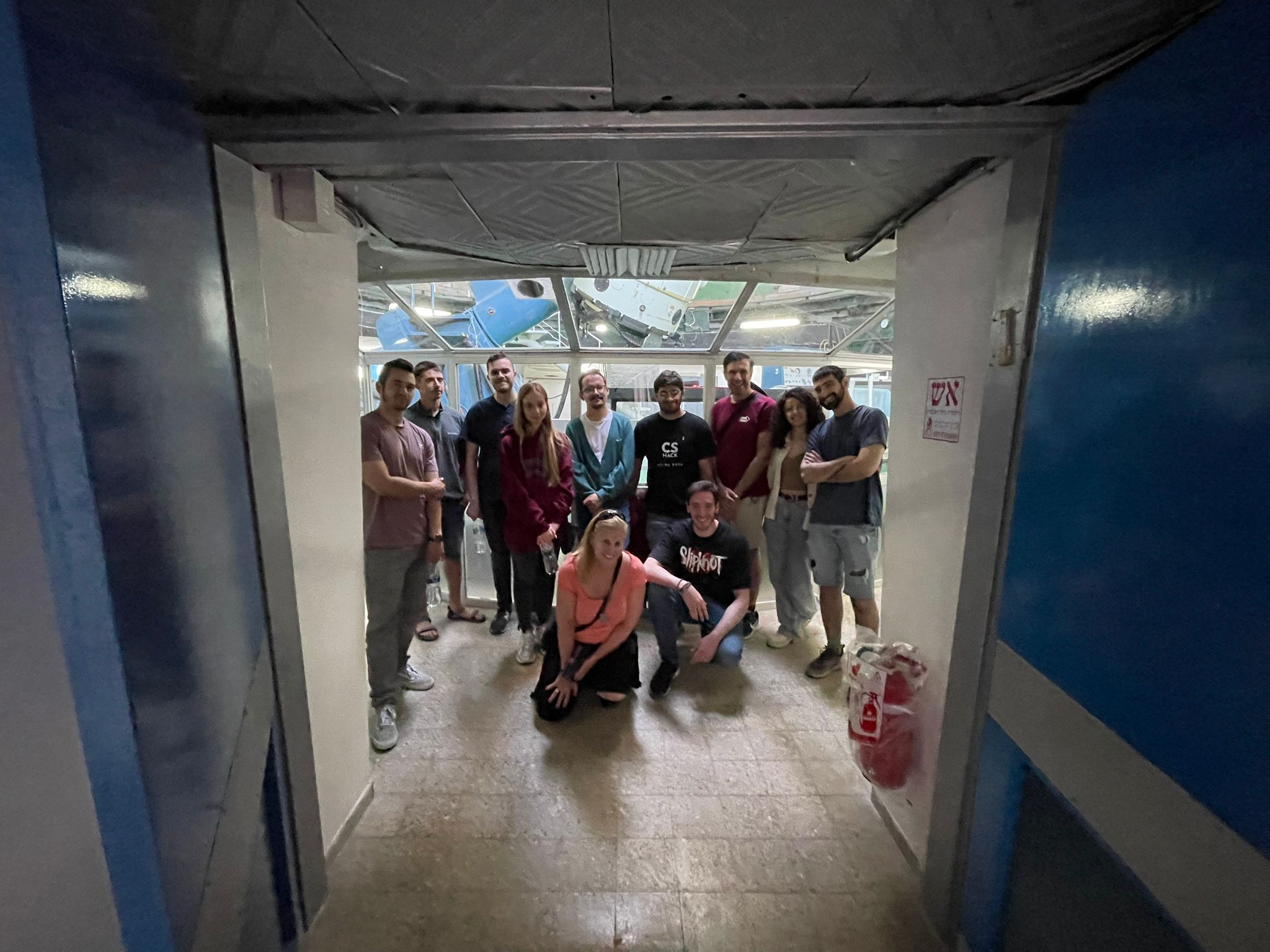 Excellence Program visit to the "Wise Observatory"