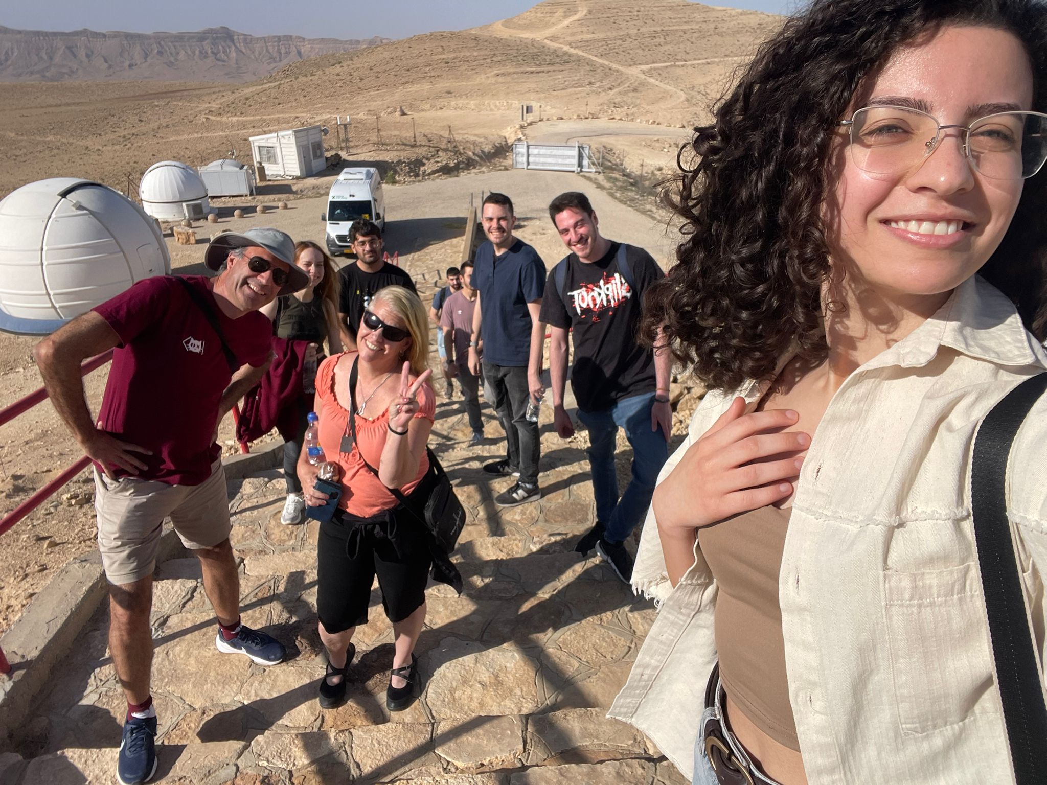 Excellence Program visit to the "Wise Observatory"