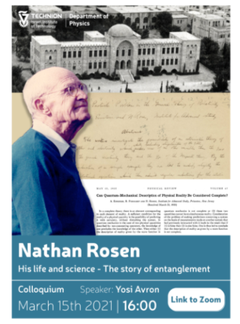 Rosen Colloquium