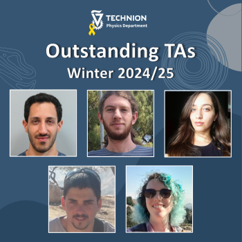 Outstanding teaching assistants Winter 2024/25